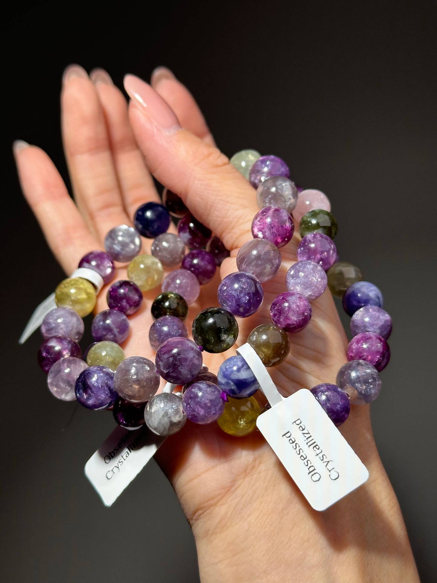 Lepidolite Crystal Highest grade