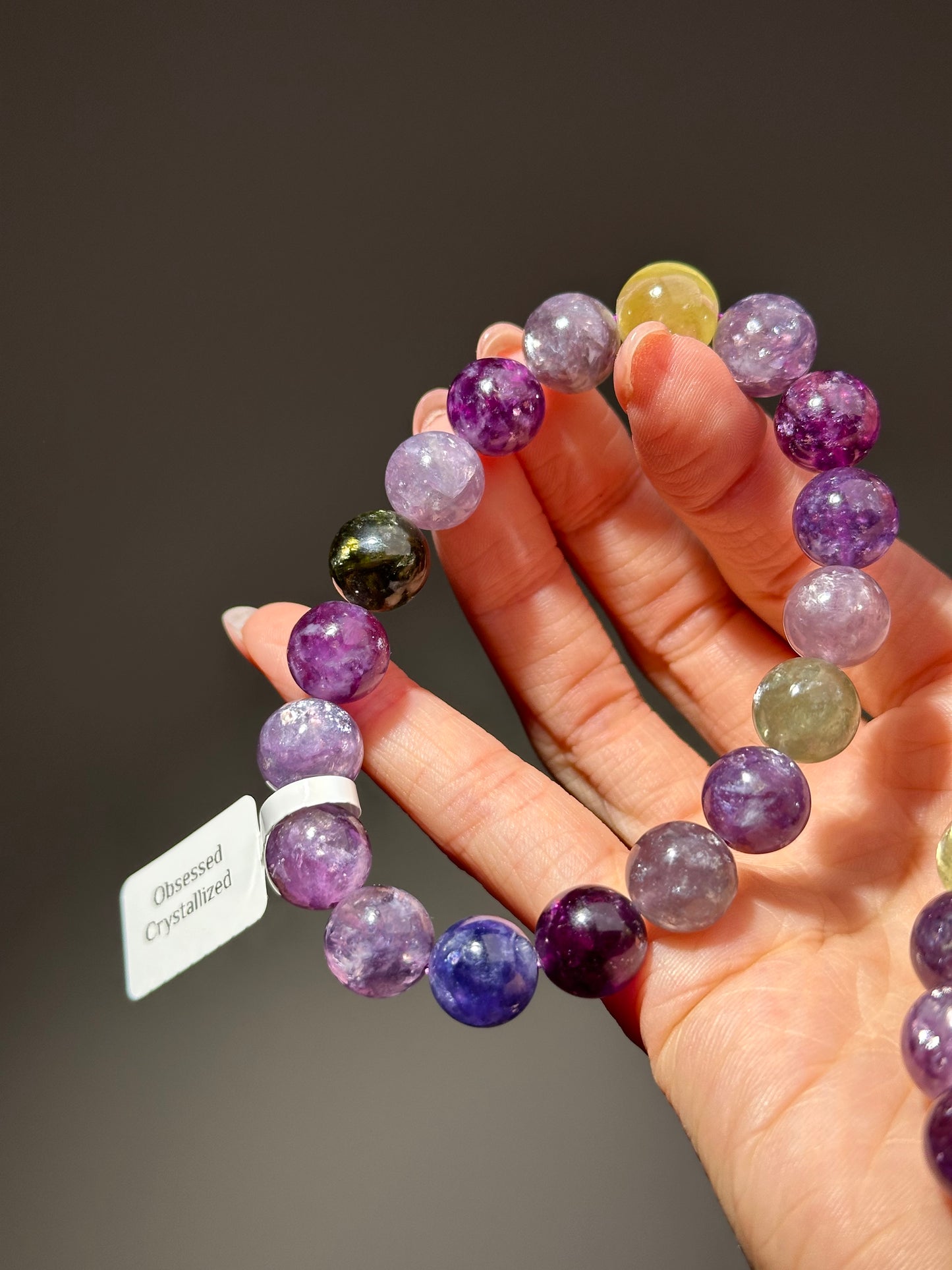 Lepidolite Crystal Highest grade