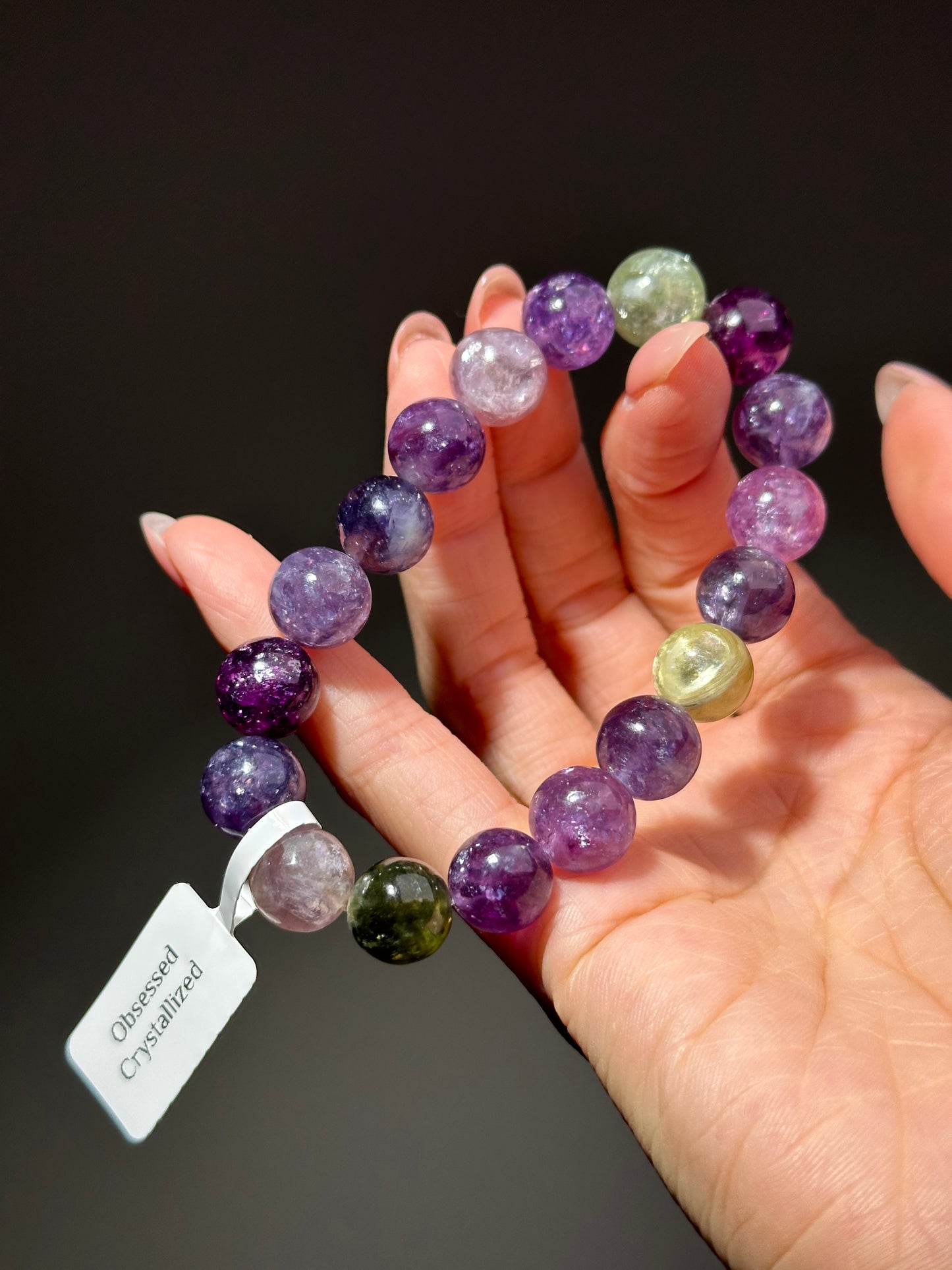 Lepidolite Crystal Highest grade
