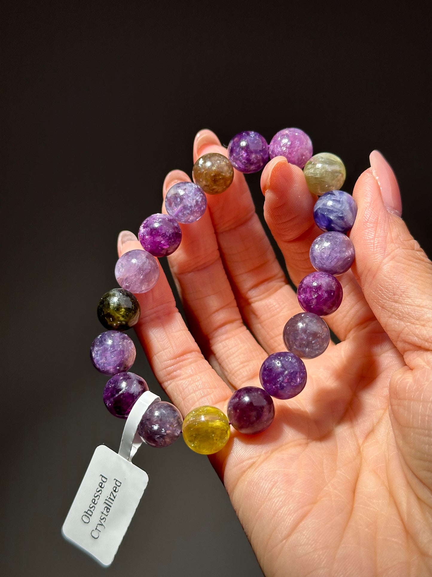 Lepidolite Crystal Highest grade