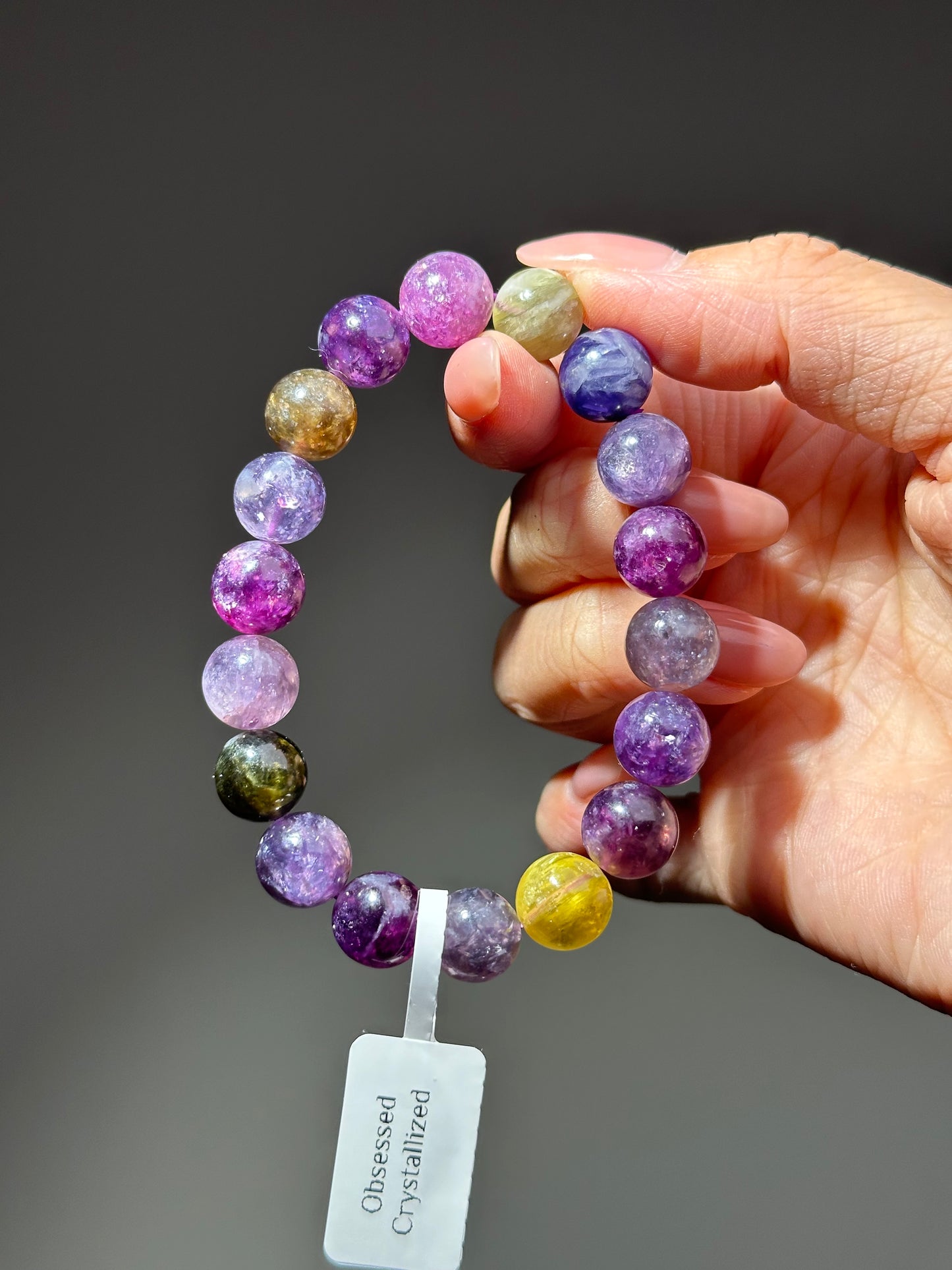 Lepidolite Crystal Highest grade