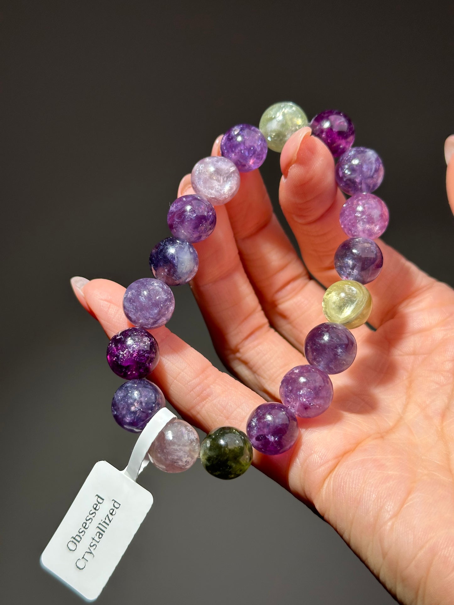 Lepidolite Crystal Highest grade