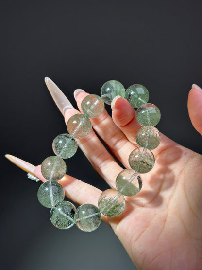 High-grade Green Phantom Quartz