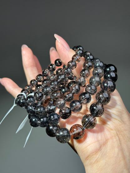 Black Rutilated Quartz Highest Grade