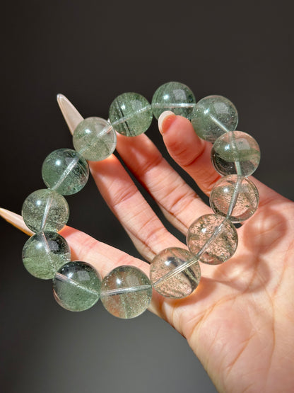 High-grade Green Phantom Quartz