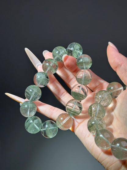 High-grade Green Phantom Quartz