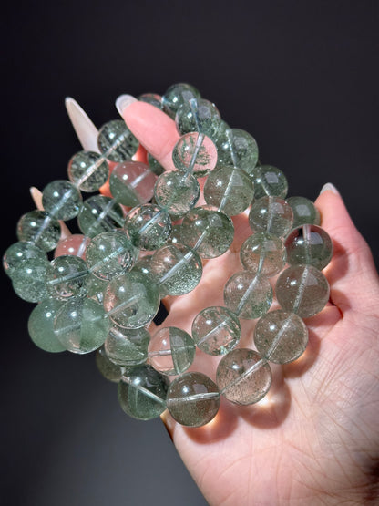 High-grade Green Phantom Quartz