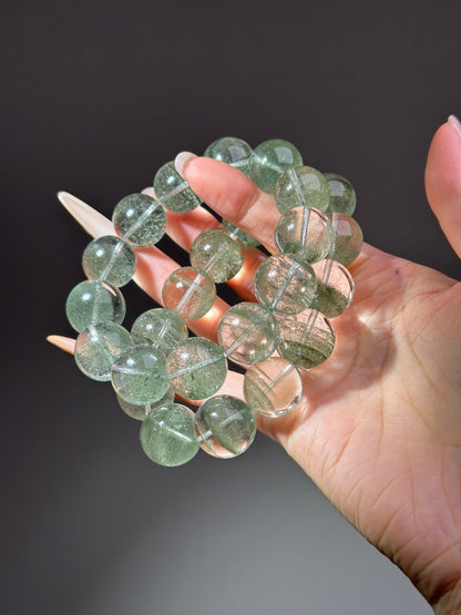 High-grade Green Phantom Quartz